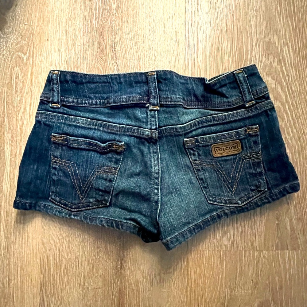 Volcom Bandita Jean Shorts Size 0